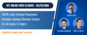 CMA/CA/CS Online Classes